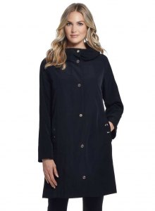 [1] Micro-Pleated-Trimmed-Raincoat